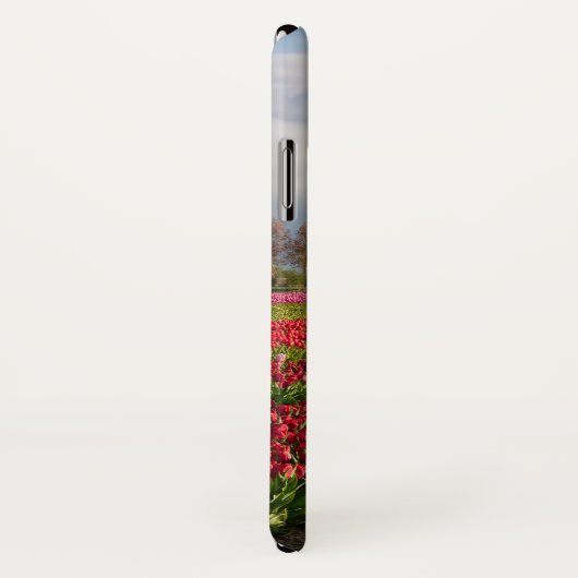 Rode tulpen en een windmolen Case-Mate iPhone case (Achterkant / rechts)