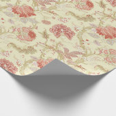  rode tulpen en hydrangea Floral Cadeaupapier (Hoek)