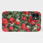 Rode Tulpen en witte primroses Case-Mate iPhone Case (Achterkant (horizontaal))