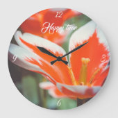 Rode tulpen grote klok (Voorkant)