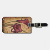 Rode Tulpen I Bagagelabel (Voorkant horizontaal)