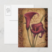 Rode Tulpen I Briefkaart (Voorkant / Achterkant)