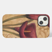 Rode Tulpen I iPhone Hoesje (Achterkant horizontaal)