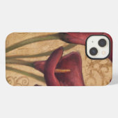Rode tulpen I iPhone Hoesje (Achterkant horizontaal)