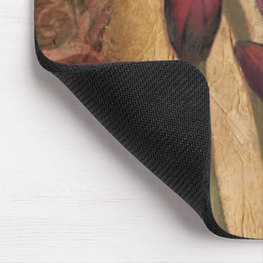 Rode Tulpen I Muismat (Hoek)