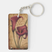 Rode Tulpen I Sleutelhanger (achterkant)