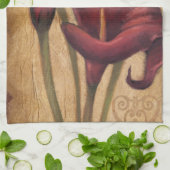 Rode Tulpen I Theedoek (Gevouwen)