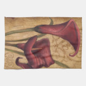 Rode Tulpen I Theedoek (Horizontaal)