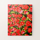 Rode tulpen legpuzzel (Verticaal)