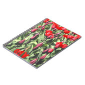 Rode tulpen notitieboek (Linkerzijde)