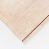 Rode tulpen op de achtergrond van schoon hout fleece deken (Hoek)