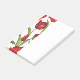Rode Tulpen Post-it® Notes
