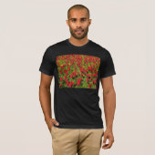 Rode tulpen t-shirt (Voorkant volledig)