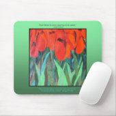 Rode Tulpen van dlgblack sofinee.com Muismat (Met muis)