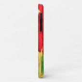 Rode Tulpenbloemen  stijl Art Phone Case (Achterkant/links)