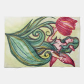 rode tulpenfee theedoek (Horizontaal)