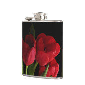 Rode Tulpenkolf Heupfles (Links)