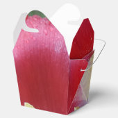 Rode Tulpventilator uit de voorverpakking Bedankdoosjes (Geopend)