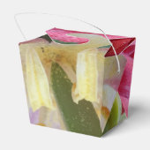 Rode Tulpventilator uit de voorverpakking Bedankdoosjes (Achterkant)