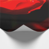 Rode Tulpventilator - Vuur Cadeaupapier (Hoek)