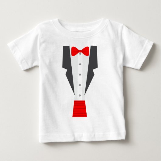 rode tuxedo (Voorkant)