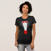 rode tuxedo t-shirt (Voorkant volledig)