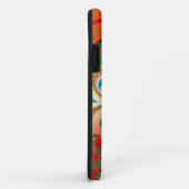 Rode Uil Fractale Abstracte Kunst Case-Mate iPhone Case (Achterkant/rechts)