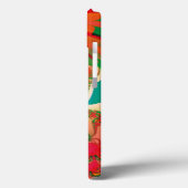 Rode Uil Fractale Abstracte Kunst Case-Mate iPhone Case (Achterkant / Links)