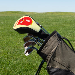 Rode Uil Ontwerp Golfheadcover