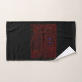 Rode Uil Stammoeder Bad Handdoek (Handdoek)