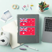 Rode vaandel Australische vlag voor 1954 marine le Sticker (iPad Cover)