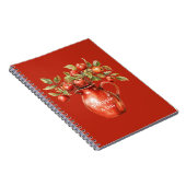 Rode Vaas Appels Notitieboek (Rechterzijde)