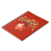 Rode Vaas Appels Notitieboek (Linkerzijde)