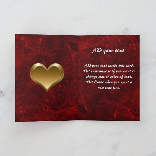 Rode Vakantieharten met fotohouder (Binnen)