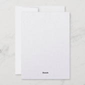 Rode valentijn feestdagenkaart (Achterkant)