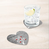 Rode Valentijn — Onderzetter met rode  (Insitu)