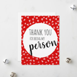 Rode Valentijnkaart Feestdagenkaart