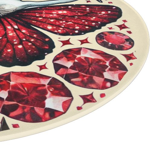 rode Valentijnsdag fee Snijplank (Hoek)