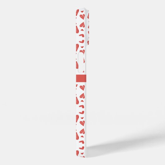 Rode Valentijnsdag harten Case-Mate iPhone Case (Achterkant / Rechts)