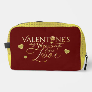 Rode Valentijnsdagcadeaus Toilettasje