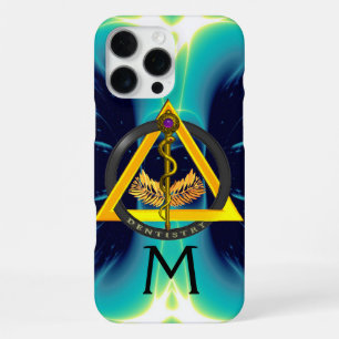 RODE VAN ASCLEPIUS TANDBOER TANDHEELKUNDE MONOGRAM iPhone 16 PRO MAX HOESJE