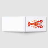 Rode veelhoekige kreeft gastenboek (Volledig)