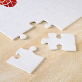 Rode veelhoekige kreeft legpuzzel (Zijkant)