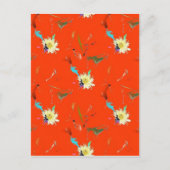 Rode ventilator Abstract Briefkaart (Voorkant)