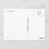 Rode ventilator - Calliandra Briefkaart (Achterkant)