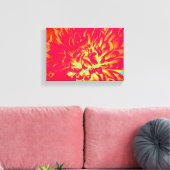 Rode ventilator canvas afdruk (Insitu (Woonkamer))