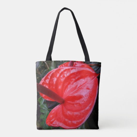 Rode ventilator Canvas tas (Achterkant)