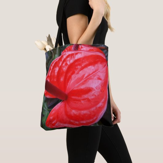 Rode ventilator Canvas tas (Dichtbij)