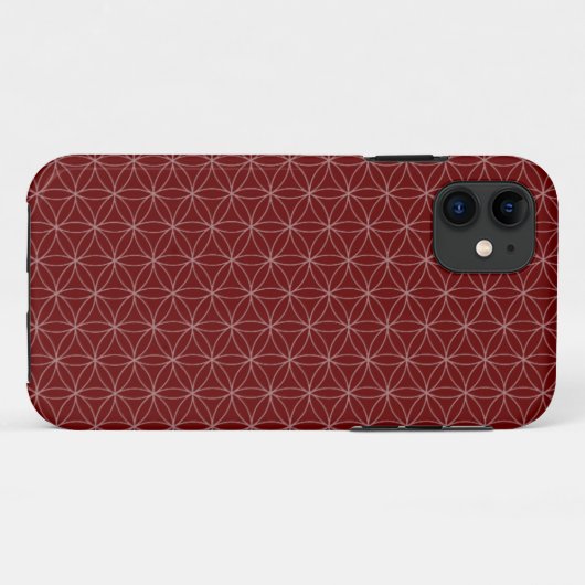 Rode ventilator Case-Mate iPhone case (Achterkant (horizontaal))