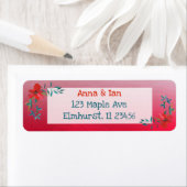  rode ventilator en blauwe labels voor het retoura (Insitu)